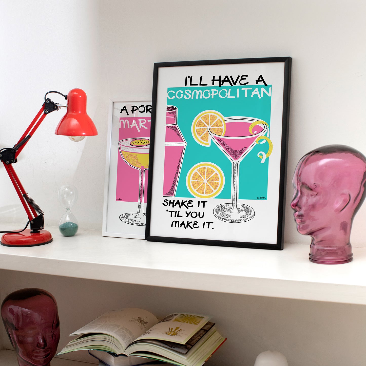 Cosmopolitan Cocktail Bar/Kitchen Art Print