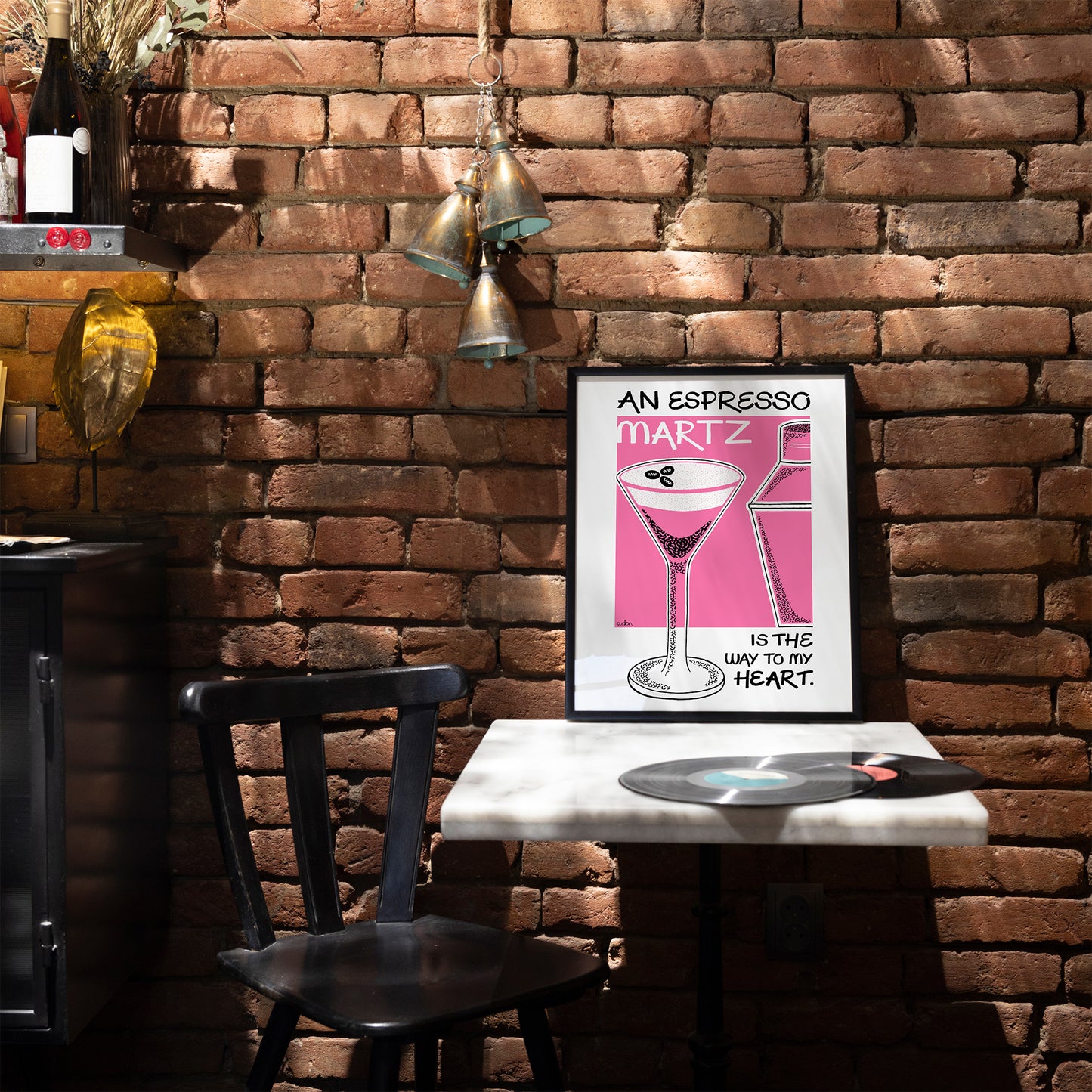 Espresso Martini Cocktail Bar/Kitchen Art Print
