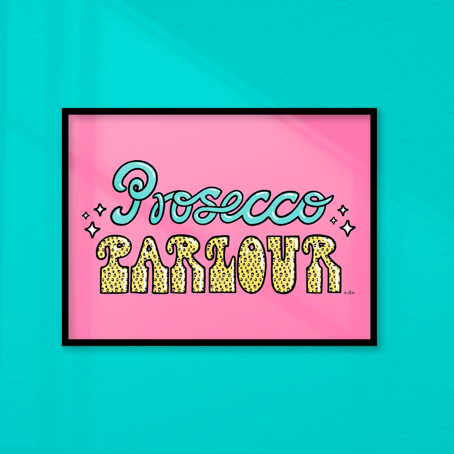 Prosecco Parlour Art Print