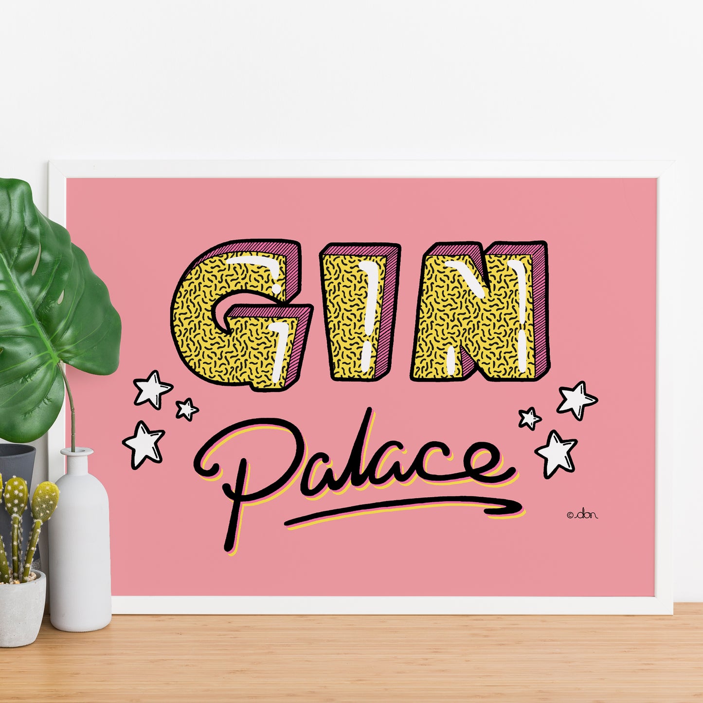 Gin Palace Art Print