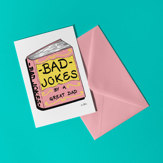 Dad Jokes A6 Greeting Card