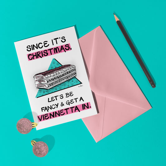 Viennetta A6 Christmas Card