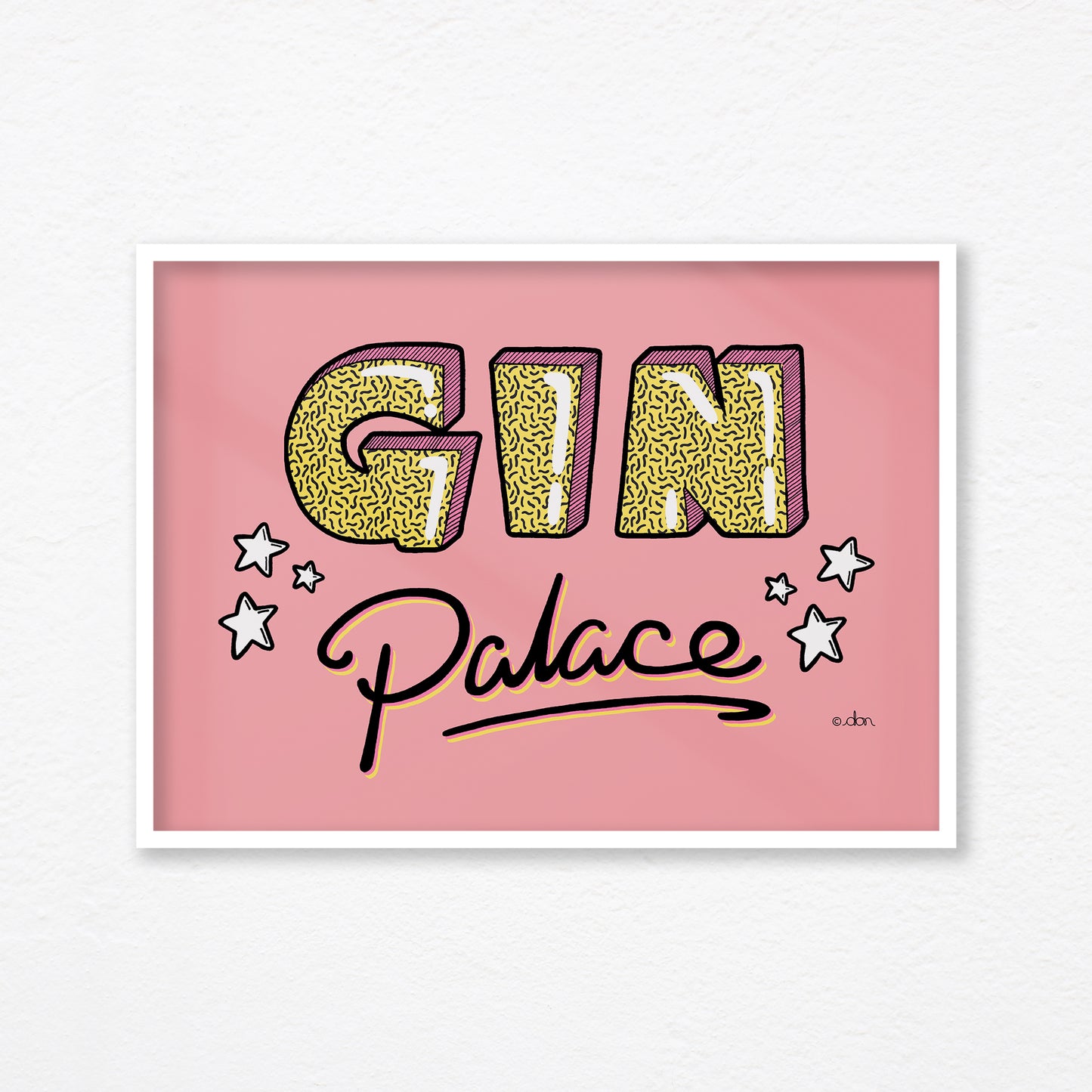 Gin Palace Art Print